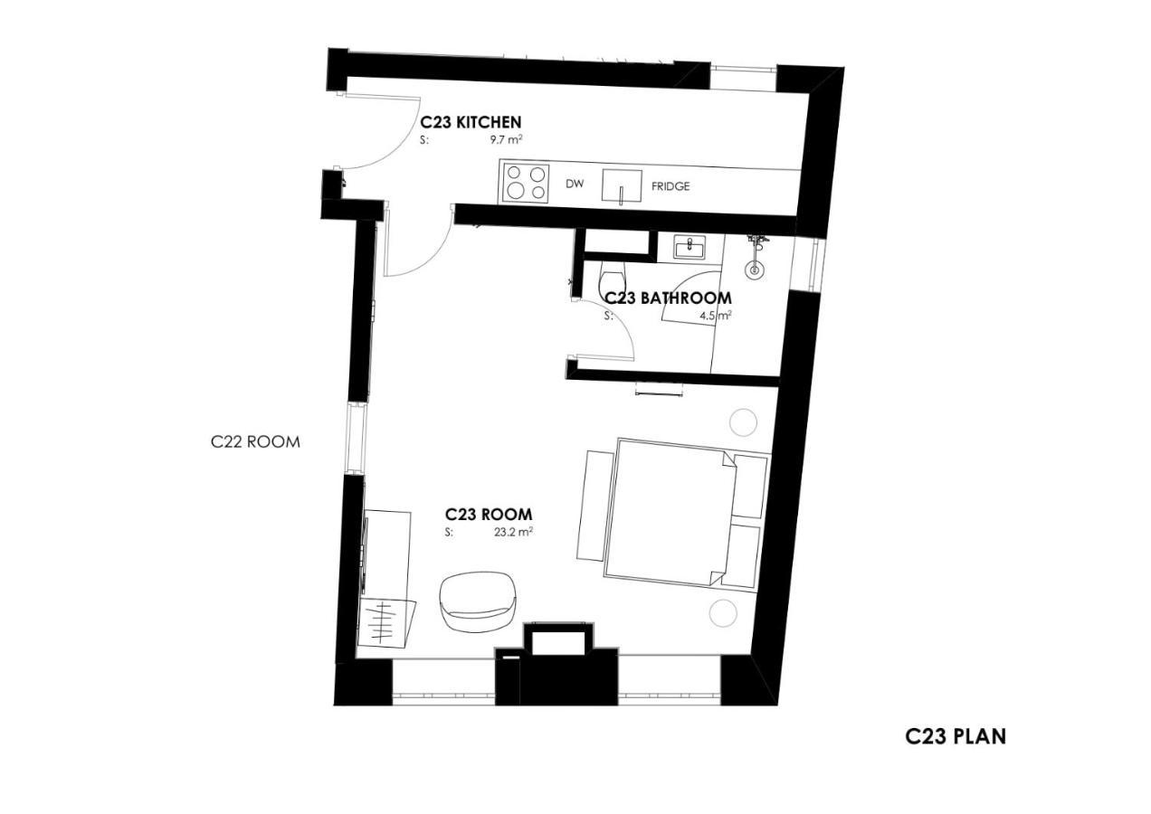 בית נופש Holt Old Town One Bedroom